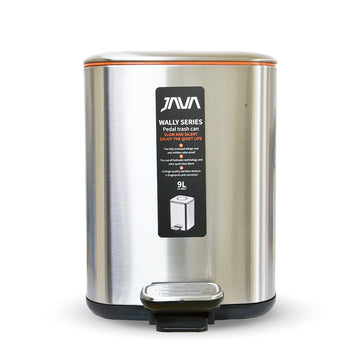 DUSTBIN 9L STEEL JAVA JH8857