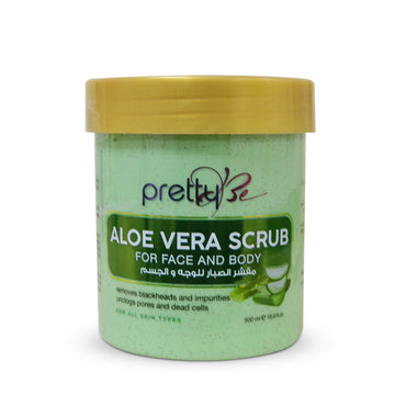 PRETTY BE-FACIAL SCRUB-ALOEVERA-500ML