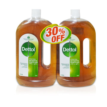 Dettol Liquid 1L-Pack Of 2