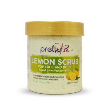 PRETTY BE-FACIAL SCRUB-LEMON-500ML