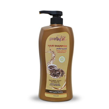 PRETTY BE-HAIR SHAMPOO-NATURAL CLAY-1000ML