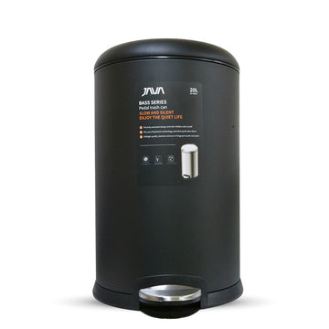 DUSTBIN 20L BLACK JAVA JH8853