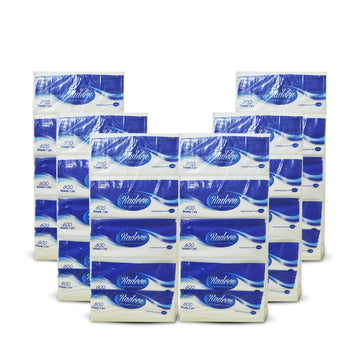 Radeen Facial Tissue 600 Sheets 1 Ply-Pack of 30