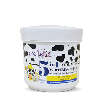 PRETTY BE-5IN1 WHITENING SCRUB-MILK-600ML
