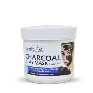 PRETTY BE-FACIAL MASK-CHARCOAL-600ML