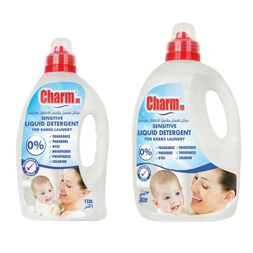 Charmm Sensitive Laundry Liquid for Babies Laundry 3L+1L