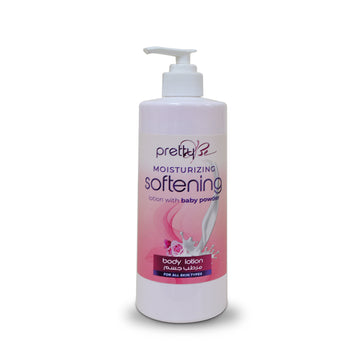 PRETTY BE-BODY LOTION-BABY POWDER-500ML