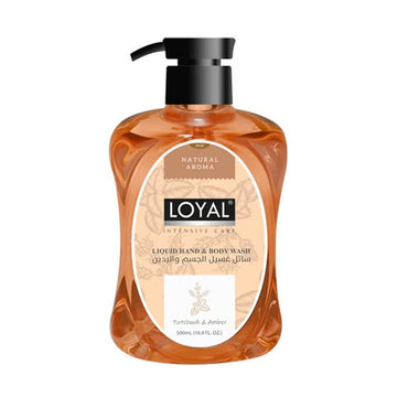Loyal Liquid Hand & Body Wash 500ML Patchouli & Amber