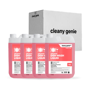 Dishwash Liquid M3 | Cali Peach 5L | Pack of 4
