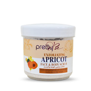 PRETTY BE-FACE&BODY SCRUB-APRICOT-550ML