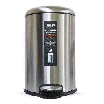 DUSTBIN STEEL 12L JAVA JH8853