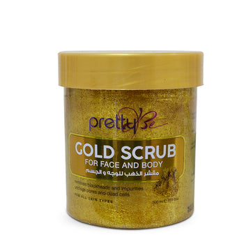 PRETTY BE-FACIAL SCRUB-GOLD-500ML
