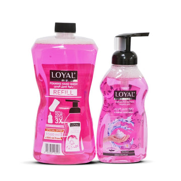 Loyal Foaming Hand Wash Refill 1500ML + 500ML Pink Dream