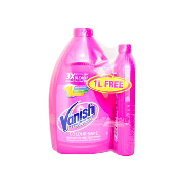 Vanish Stain Remover Pink 3L + 1L Free