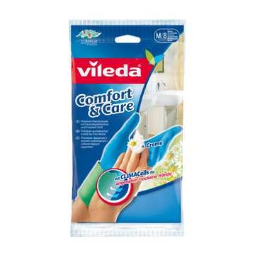Vileda Gloves Dry Comfort Medium