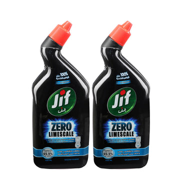 Jif Toilet Cleaner Power Fresh Aqua 500ML(Twin Pack)