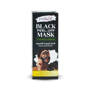 PRETTY BE-PEEL OFF MASK-CHARCOAL-120ML(TU)