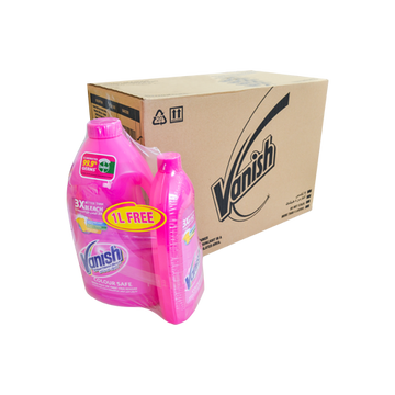 Vanish Stain Remover Pink 3L + 1L Free | Pack of 4