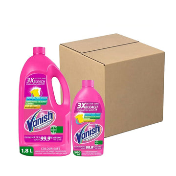 Vanish Pink Stain Remover 1.8L+ Pink 500Ml | Pack of 6