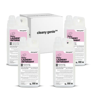 CLEANY GENIE BABY LAUNDRY DETERGENT 5L   |   Pack of 4