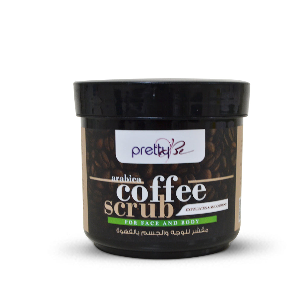 PRETTY BE-5IN1 FACE&BODY SCRUB-ARABIC COFFEE-
550ML