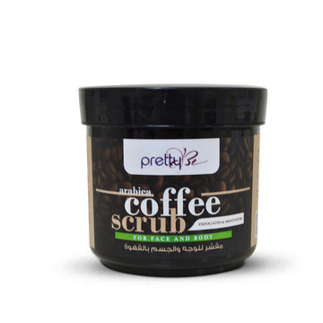 PRETTY BE-5IN1 FACE&BODY SCRUB-ARABIC COFFEE-550ML