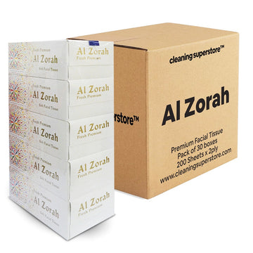 AL ZORAH 200 SHEETS 2PLY Pack of 30