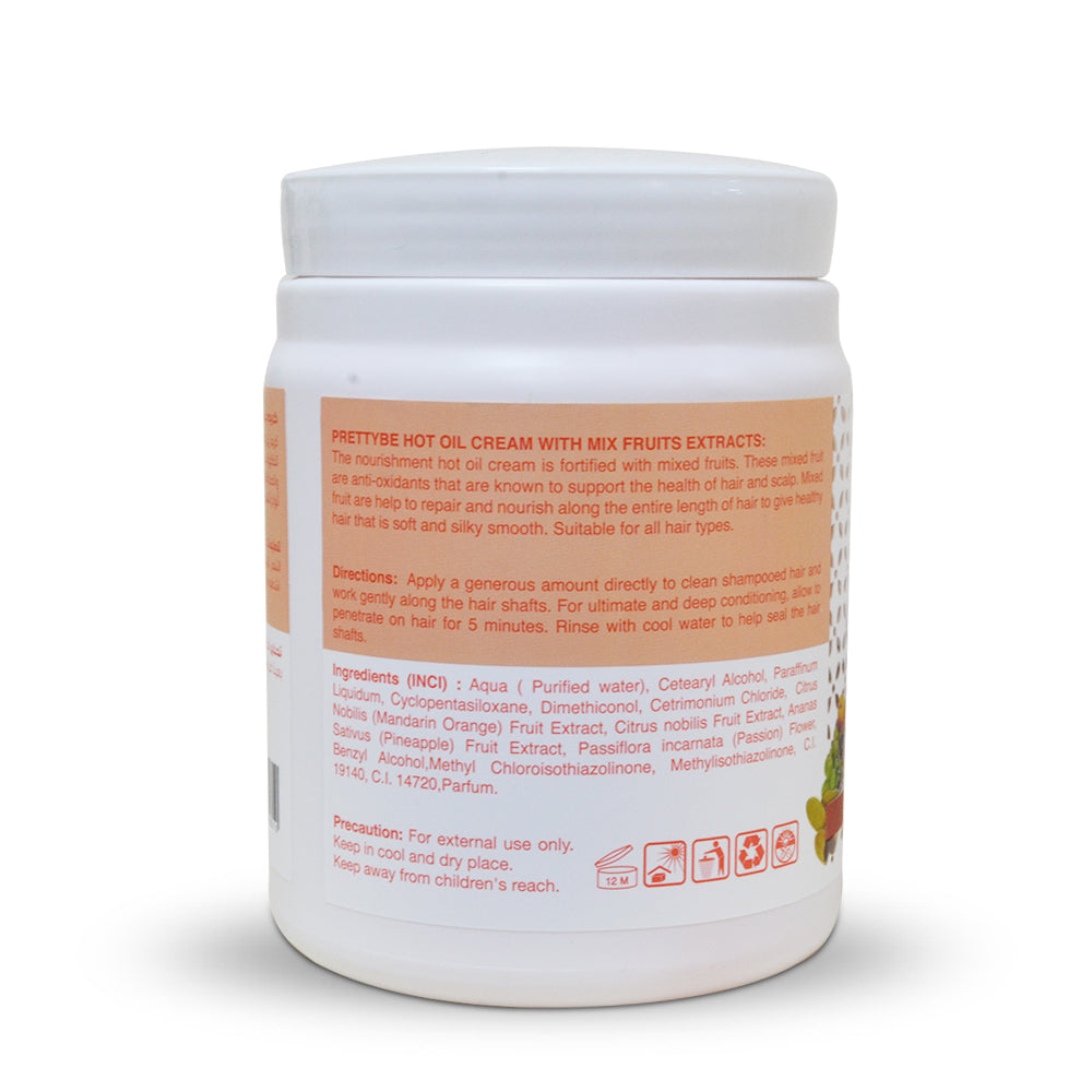 PRETTY BE-HOT OIL CREAM-MIX FRUIT-1000ML