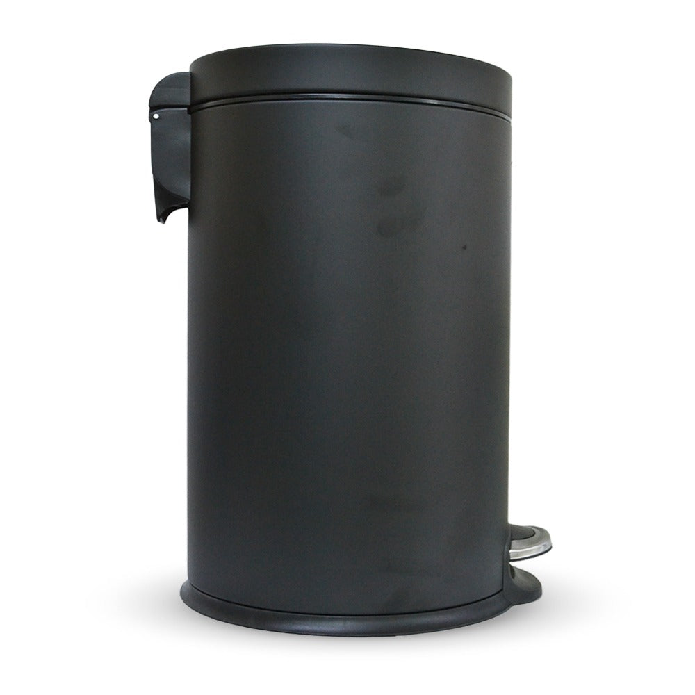 DUSTBIN 12L BLACK JAVA JH8856