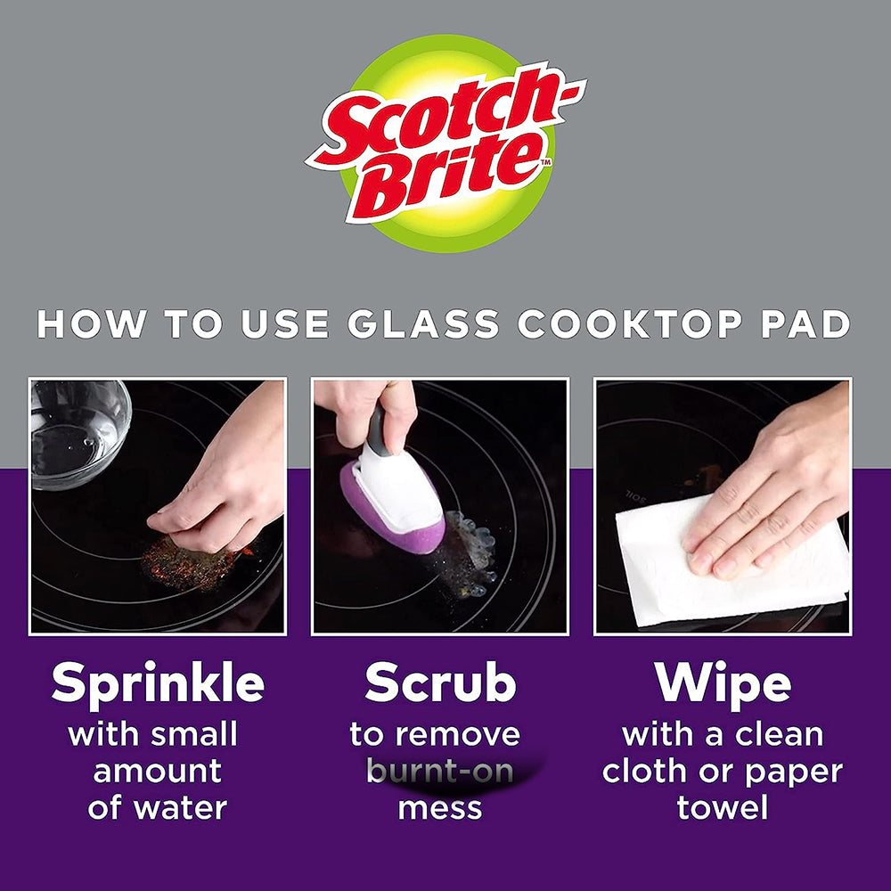 3M SB Glass Cooktop (1 Wand + 2 Refill Pack)