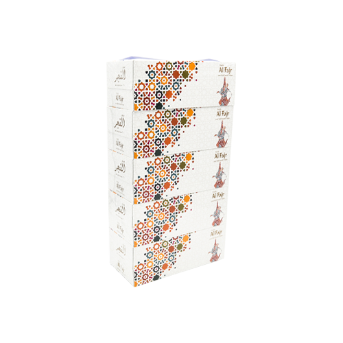Al Fajr Facial Tissue 200 Sheets | Pack of 5