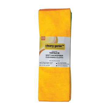 CLEANY GENIE Microfiber Cloth Mix Pack of 10