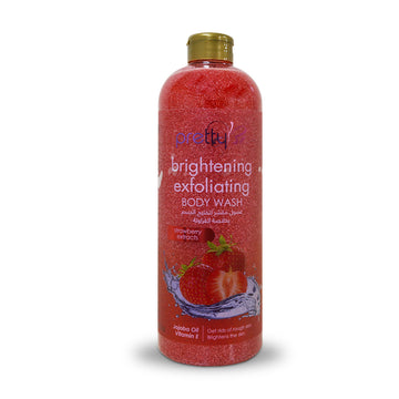 PRETTY BE-BRIGHTENING BODY WASH-STRAWBERRY-1000ML