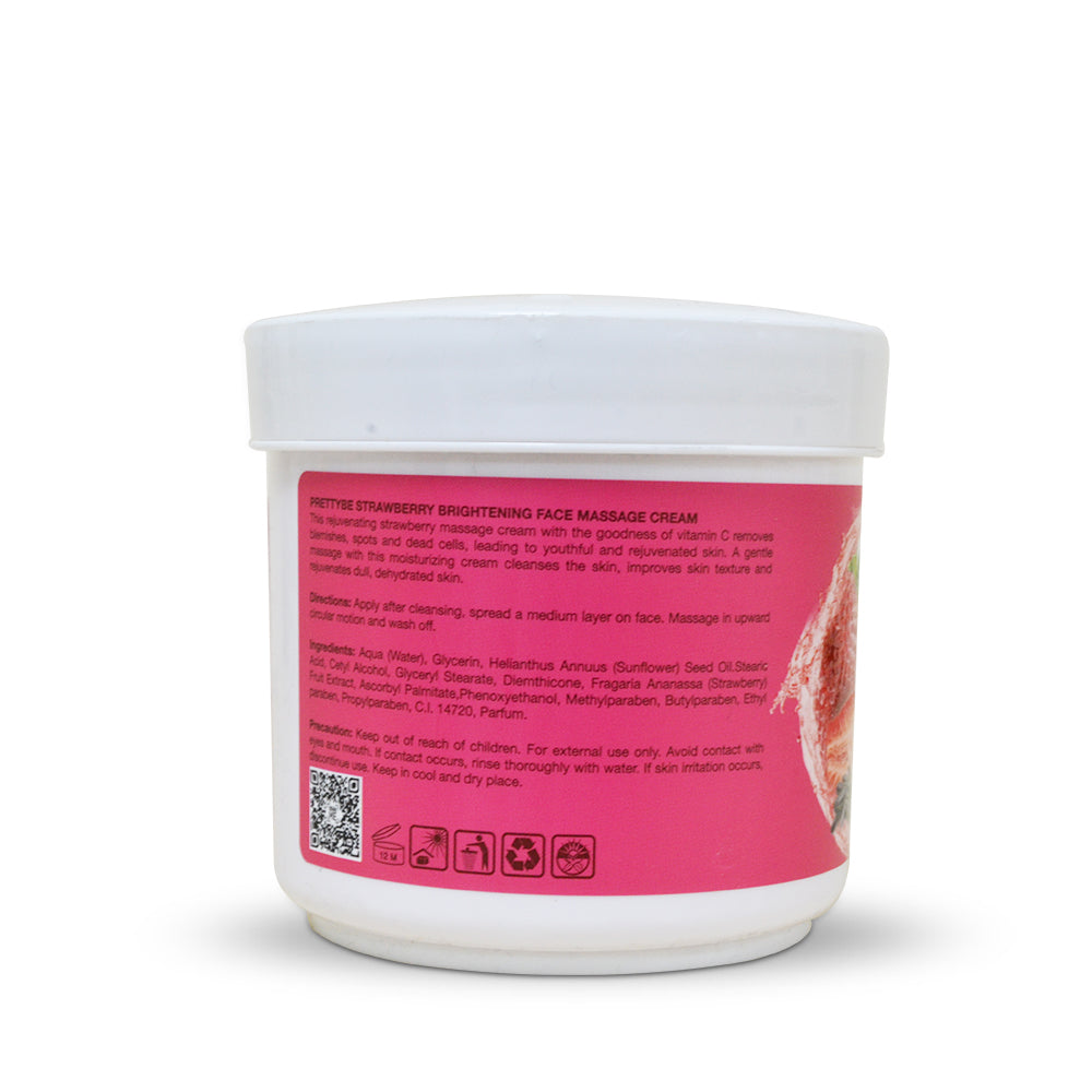 PRETTY BE-MASSAGE CREAM-STRAWBERRY-550ML