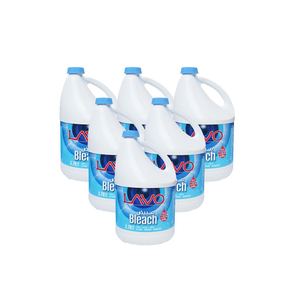 LAVO Bleach 3.78L-Pack of 6