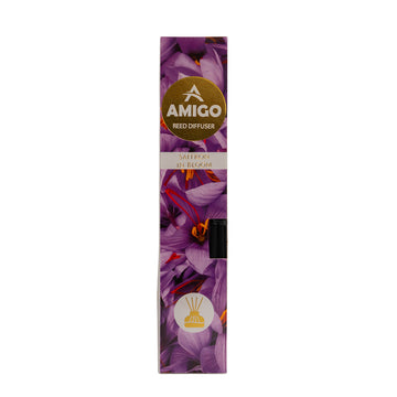 AMIGO White Reed Diffuser 110ml Saffron In Bloom