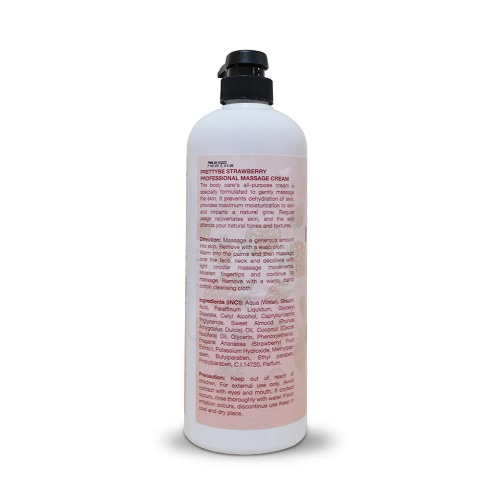 PRETTY BE-MASSAGE LOTION-STRAWBERRY-1000ML
(B&P)