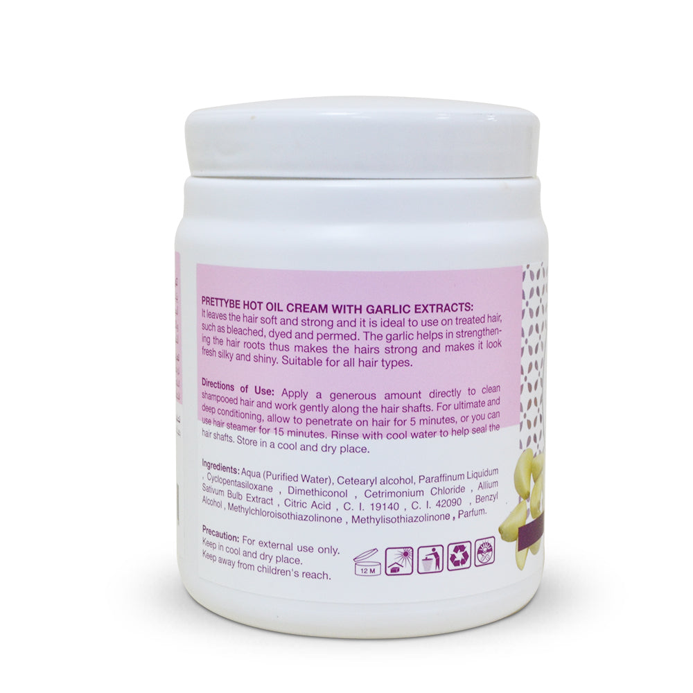 PRETTY BE-HOT OIL CREAM-GARLIC-1000ML