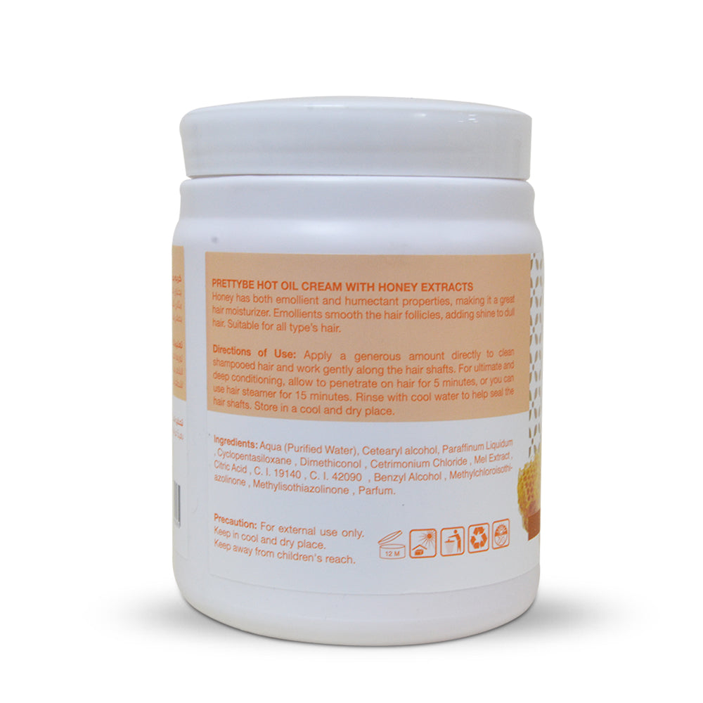 PRETTY BE-HOT OIL CREAM-HONEY-1000ML
