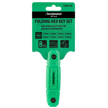 Terminator Folding Mini Torx Key Set 8 Pcs