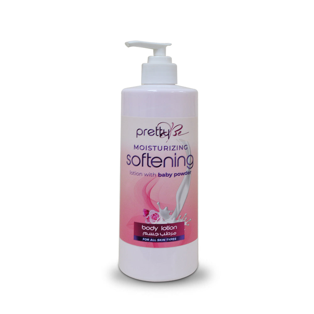 PRETTY BE-BODY LOTION-BABY POWDER-500ML