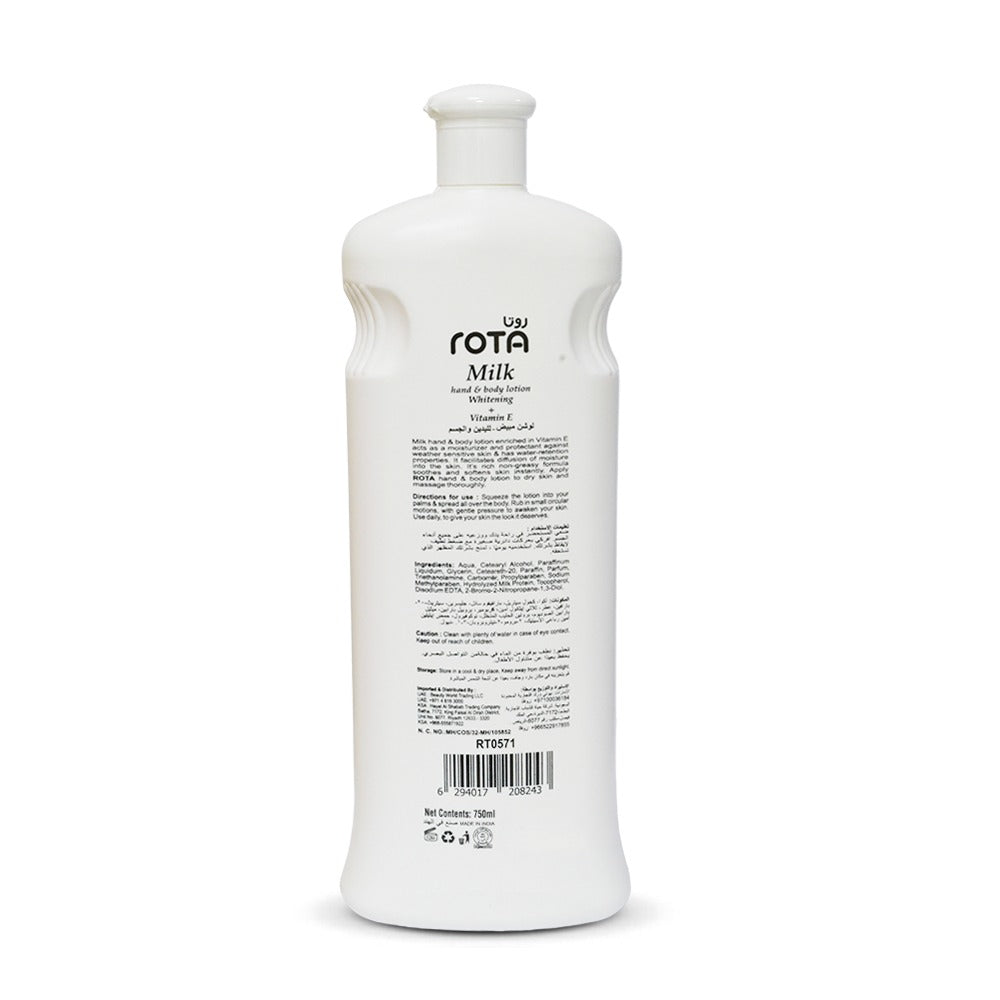ROTA MILK BODY LOTION 750ML