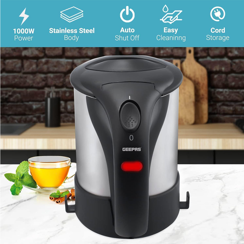 0.5Ltr Travel Steel Kettle
