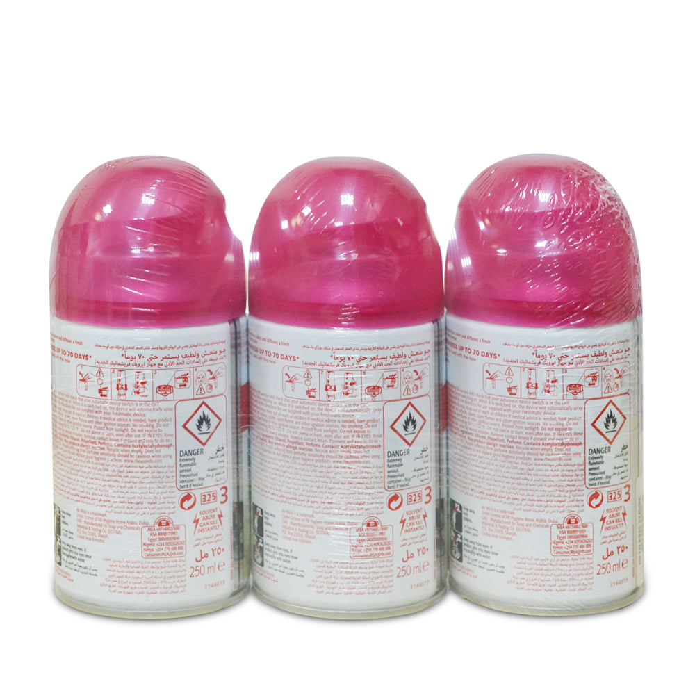 Air Wick FM Refill Midnight Rose 250ML 2+1 Free