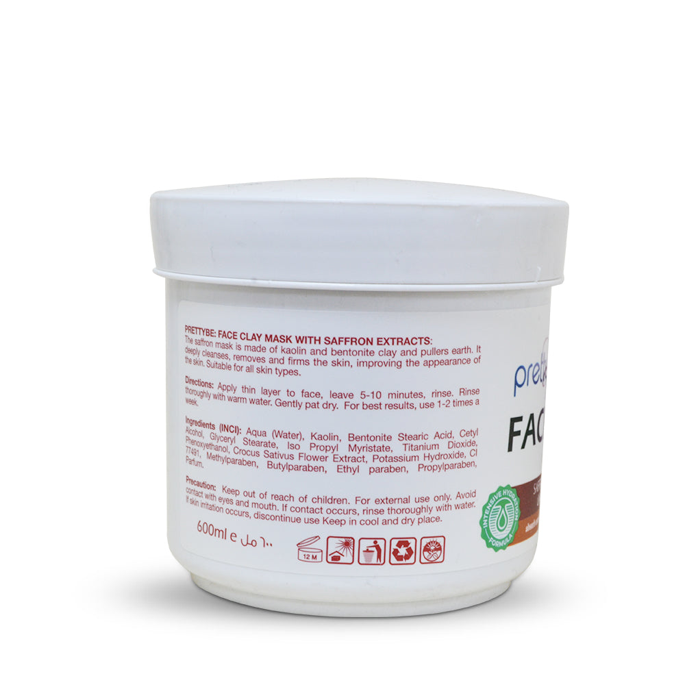 PRETTY BE-FACIAL MASK-SAFFRON-600ML