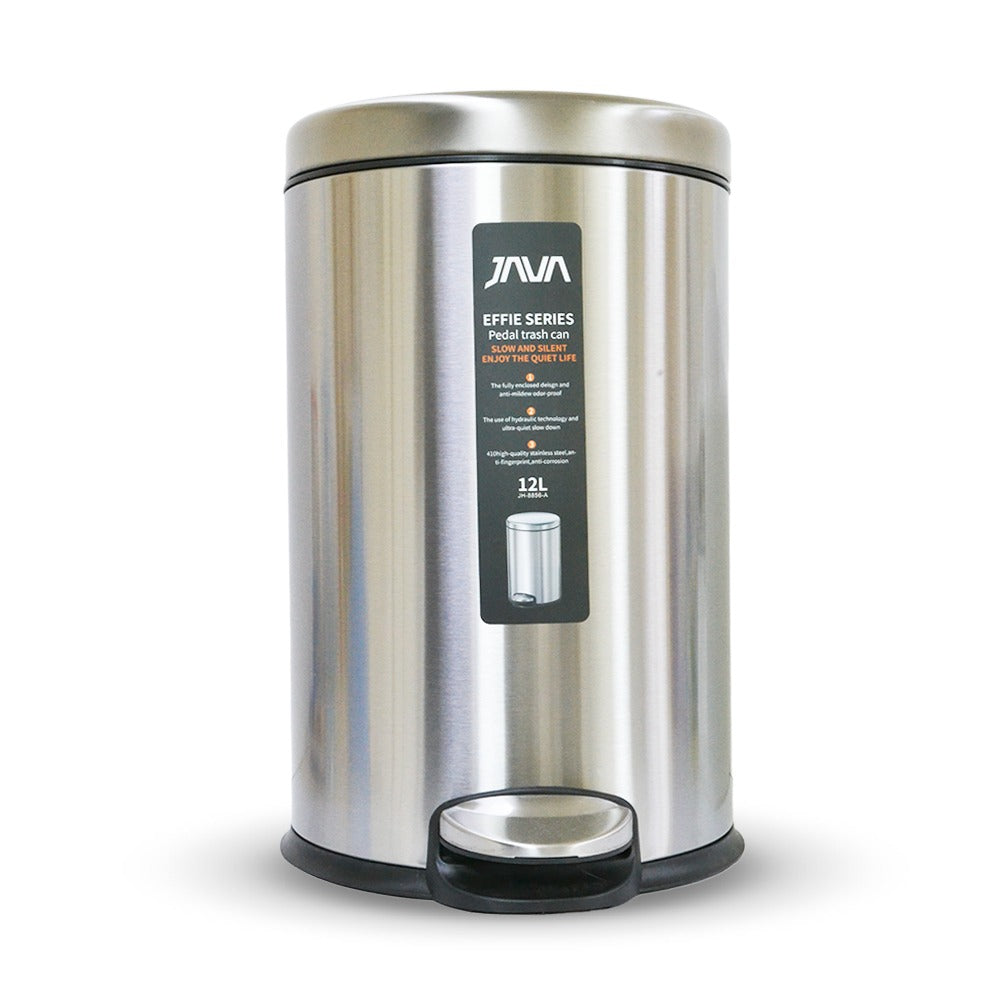 DUSTBIN 12L STEEL JAVA JH8856A