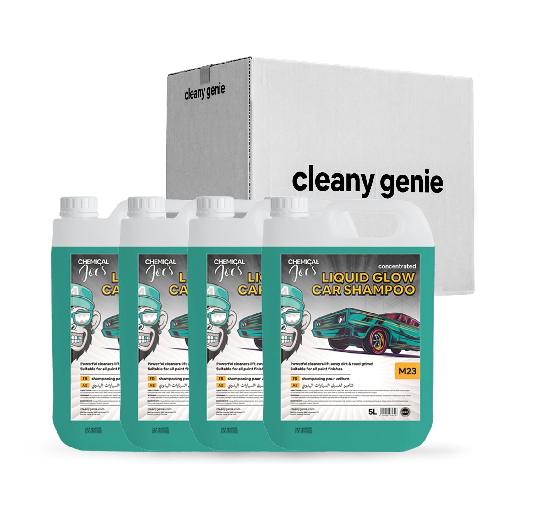 Car Wash Shampoo M23 | 5L | Pack of 4