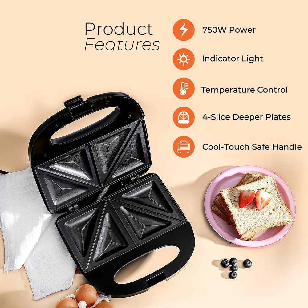 2 Slize Sandwich Makr/NsCooking Plate