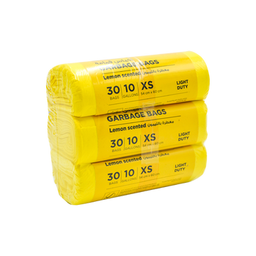 HD Garbage Bag Scented Lemon XS | 54X60CM | 3 Rolls