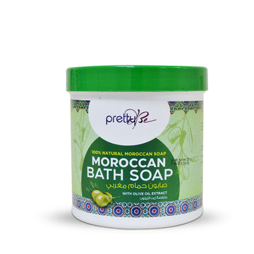 PRETTY BE-MOROCCAN BLACK SOAP-OLIVE EXTRACT-1000ML